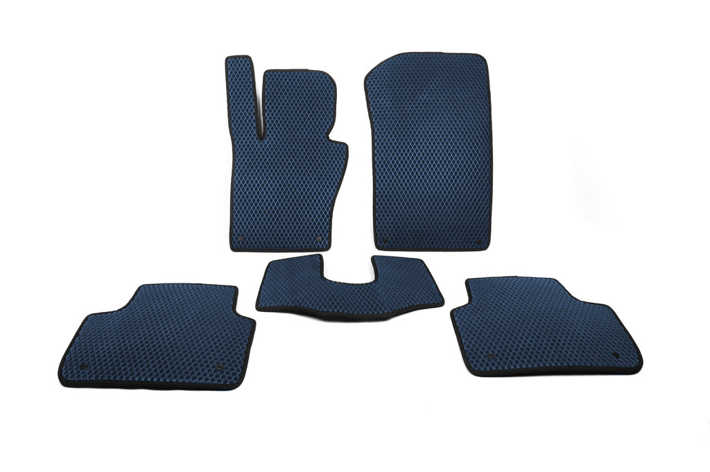 EVA Floor Mats (Blue) for BMW X3 E-83 2003-2010 - image 1