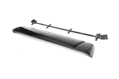 The visor on the windshield (gloss black, 5mm) for Ford Transit 1991-2000 - Reelken Auto