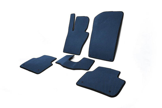 EVA mats (blue) for BMW X3 E-83 2003-2010 - Reelken Auto