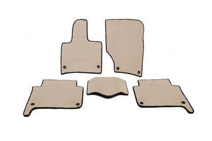 EVA Floor Mats (Beige) for Audi Q7 2005-2015 - image 2