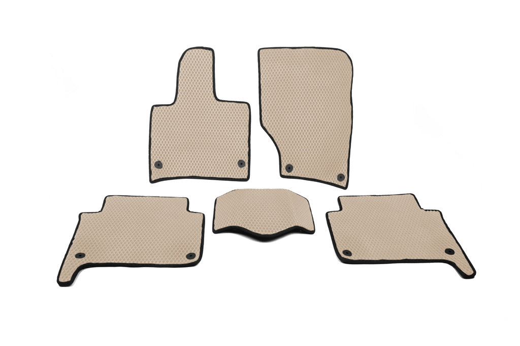 EVA Floor Mats (Beige) for Audi Q7 2005-2015 - image 2