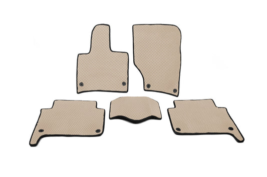 EVA Floor Mats (Beige) for Audi Q7 2005-2015 - image 2