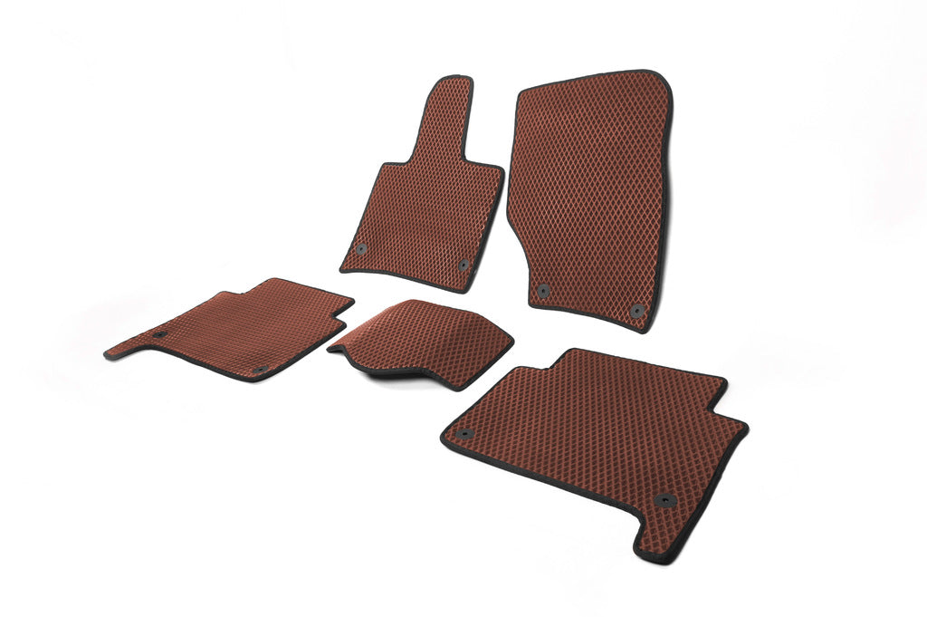 EVA Floor Mats (brick red) for Audi Q7 2005-2015 - image 7