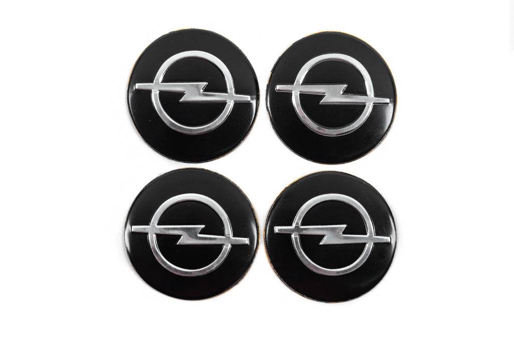 Stickers for wheels 56 mm J1023 (4 pcs.) for Opel - Reelken Auto