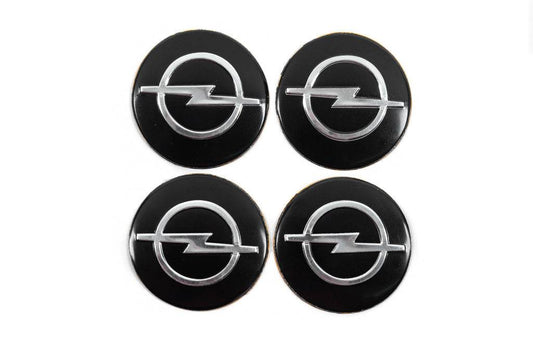 Stickers for wheels 56 mm J1023 (4 pcs.) for Opel - Reelken Auto
