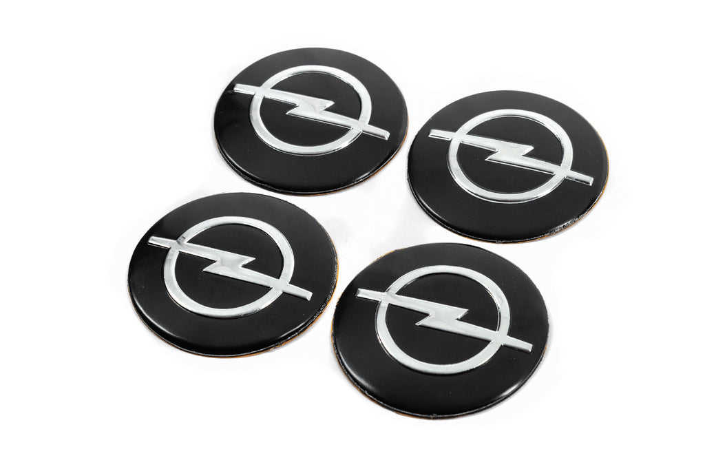 Wheel Stickers 56mm J1023 (4 pcs) for Opel - image 1
