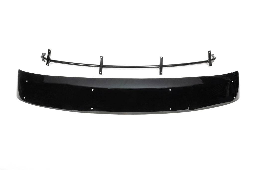 The visor on the windshield (gloss black, 5mm) for Mercedes Sprinter W907/W910 2018↗ - Reelken Auto