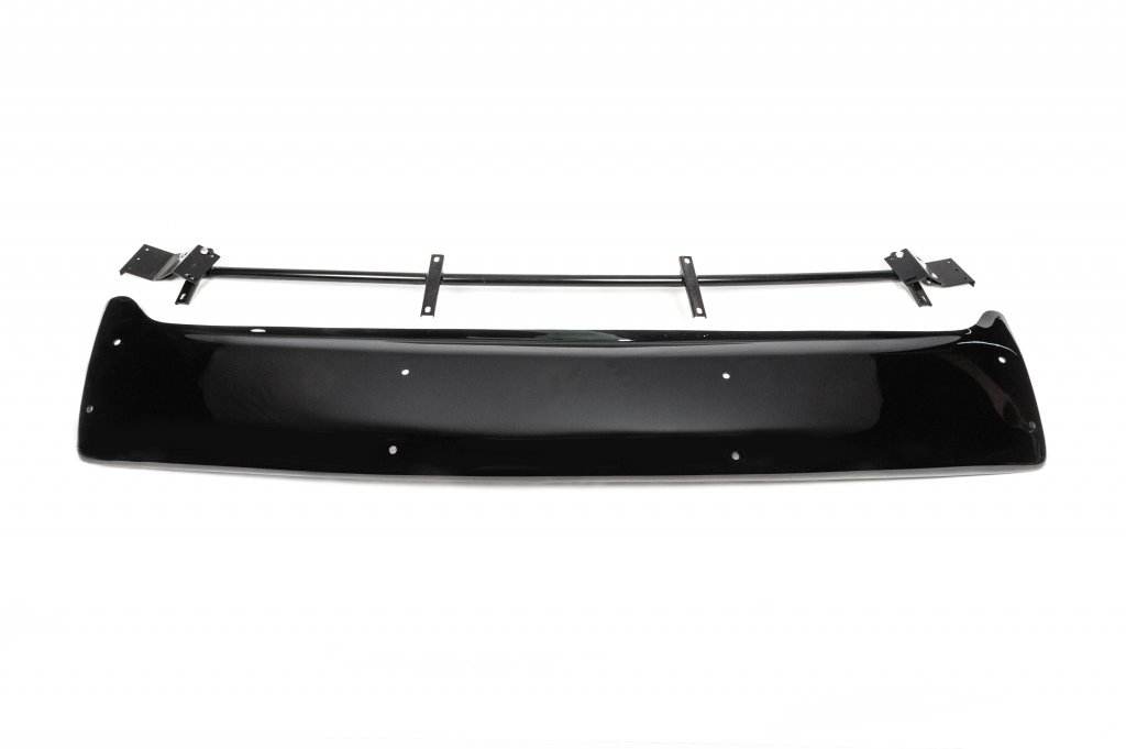 The visor on the windshield (gloss black, 5mm) for Citroen Jumper 1995-2006 - Reelken Auto