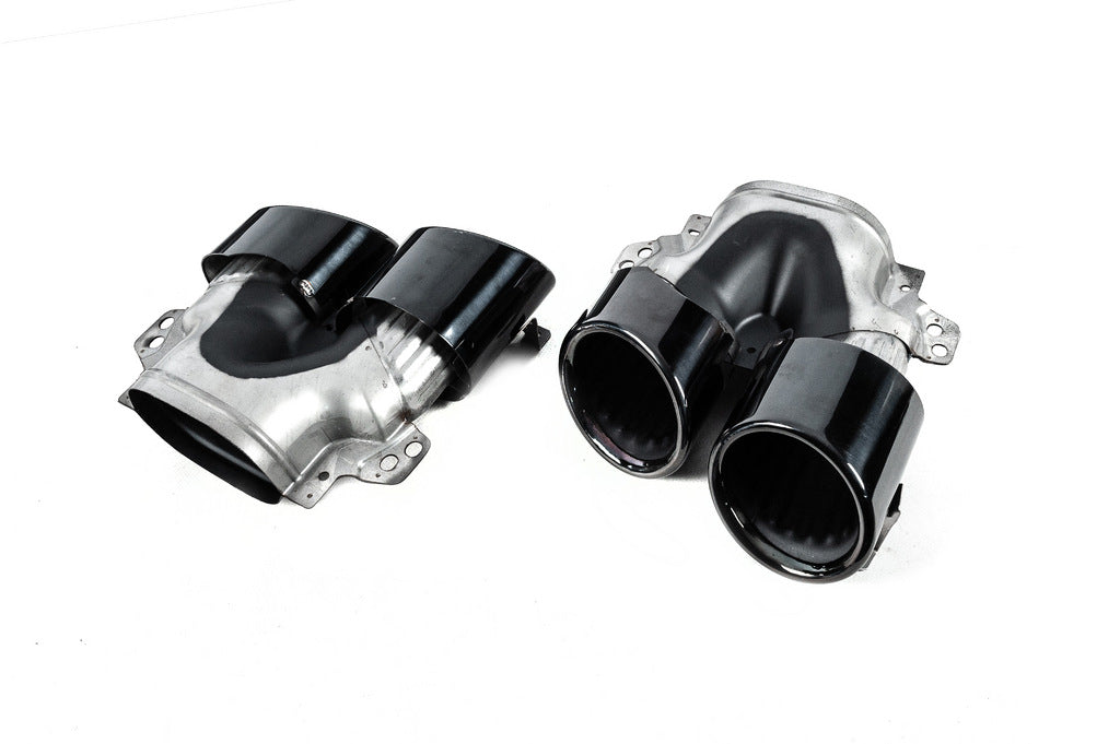 Rear diffuser with exhaust tips (Design A45 SD) for Mercedes A-сlass W177 2018- - image 6