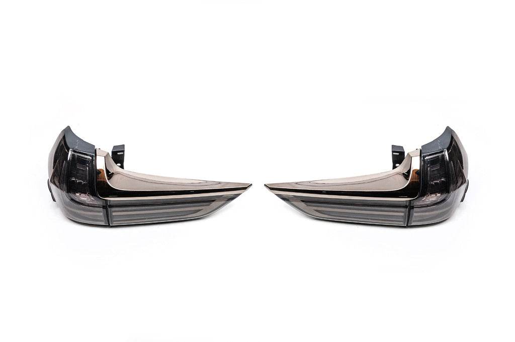 Rear optics 2016+ (Superior Black, 2 pcs) for Lexus LX570/450d - Reelken Auto