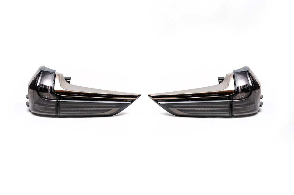 Tail Lights 2016+ (Superior Black, 2 pcs) for Lexus LX570/450d 2008-2022 - image 6
