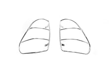 Protection of rear lights (stainless steel, 2 pcs.) for Mitsubishi L200 2006-2015 - Reelken Auto