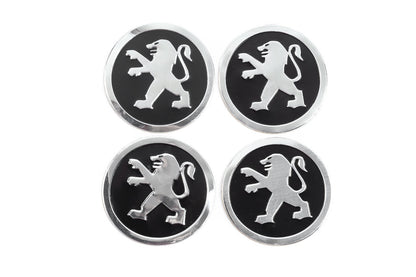 Stickers for wheel center caps 60mm 8924 (4 pcs) for Peugeot - image 1