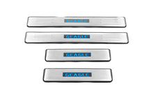 Libao LED Door Sill Plates (4 pcs, Stainless Steel) for Geely Emgrand X7 2011- - image 2