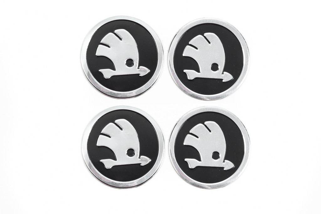 Stickers for discs 60 mm 8932A (4 pcs.) for Skoda - Reelken Auto