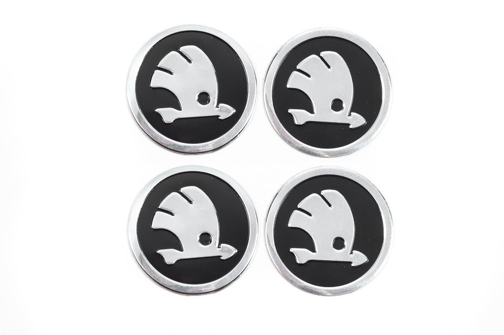 Wheel Stickers 60mm 8932A (4 pcs) for Skoda - image 2