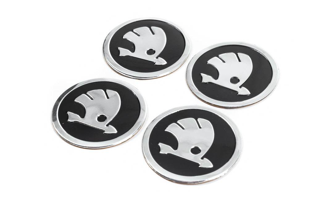 Stickers for discs 60 mm 8932A (4 pcs.) for Skoda - Reelken Auto