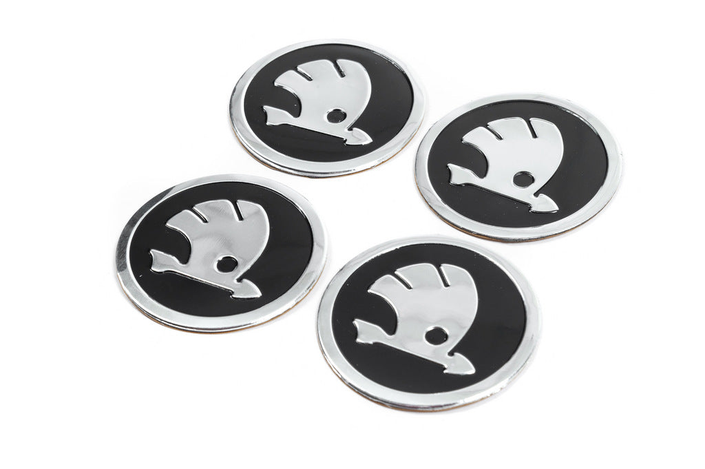 Wheel Stickers 60mm 8932A (4 pcs) for Skoda - image 4