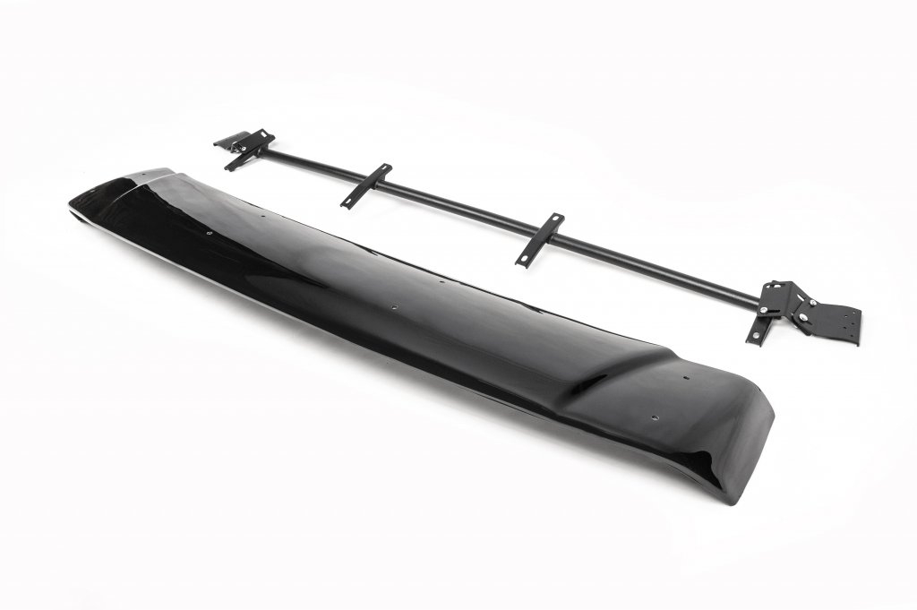Windshield visor (black gloss, 5mm) for Mercedes Viano 2004-2014 - image 4