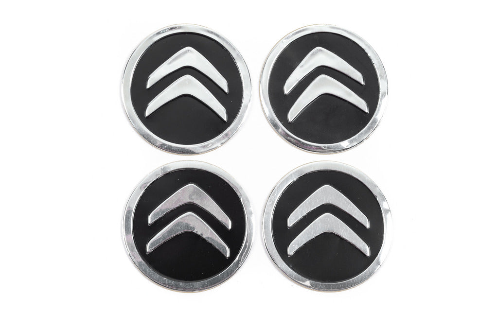 Stickers for wheel center caps 60mm 8911 (4pcs) for Citroen - image 1