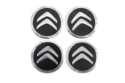 Stickers for wheel center caps 60mm 8911 (4pcs) for Citroen - image 1