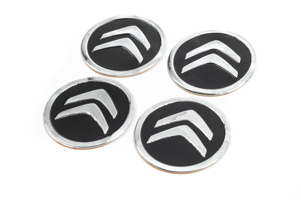 Stickers for wheel center caps 60mm 8911 (4pcs) for Citroen - image 2