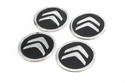 Stickers for caps 60mm 8911 (4pcs) for Citroen - Reelken Auto