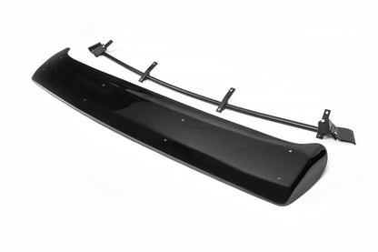The visor on the windshield (gloss black, 5mm) for Volkswagen T5 Transporter 2003-2010 - Reelken Auto