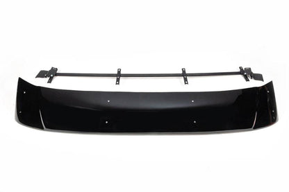 The visor on the windshield (gloss black, 5mm) for Ford Transit 2000-2014 - Reelken Auto