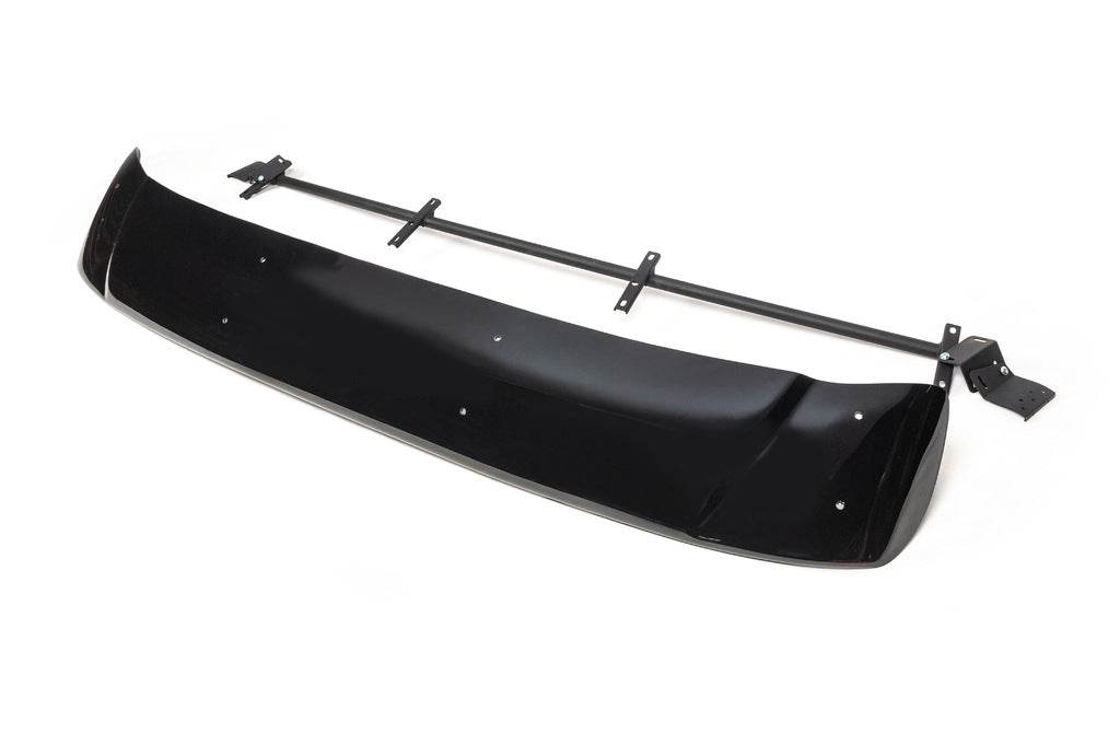 The visor on the windshield (gloss black, 5mm) for Ford Transit 2000-2014 - Reelken Auto