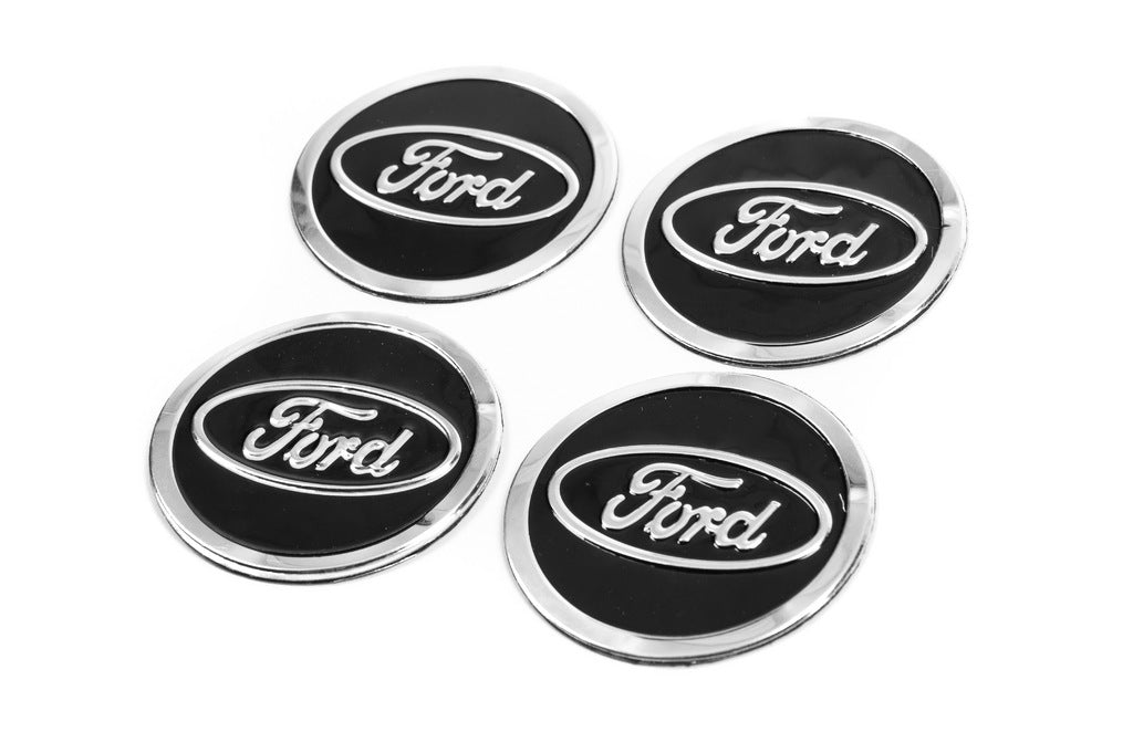 Stickers for wheel center caps 60mm 8946 (4pcs) for Ford - image 1