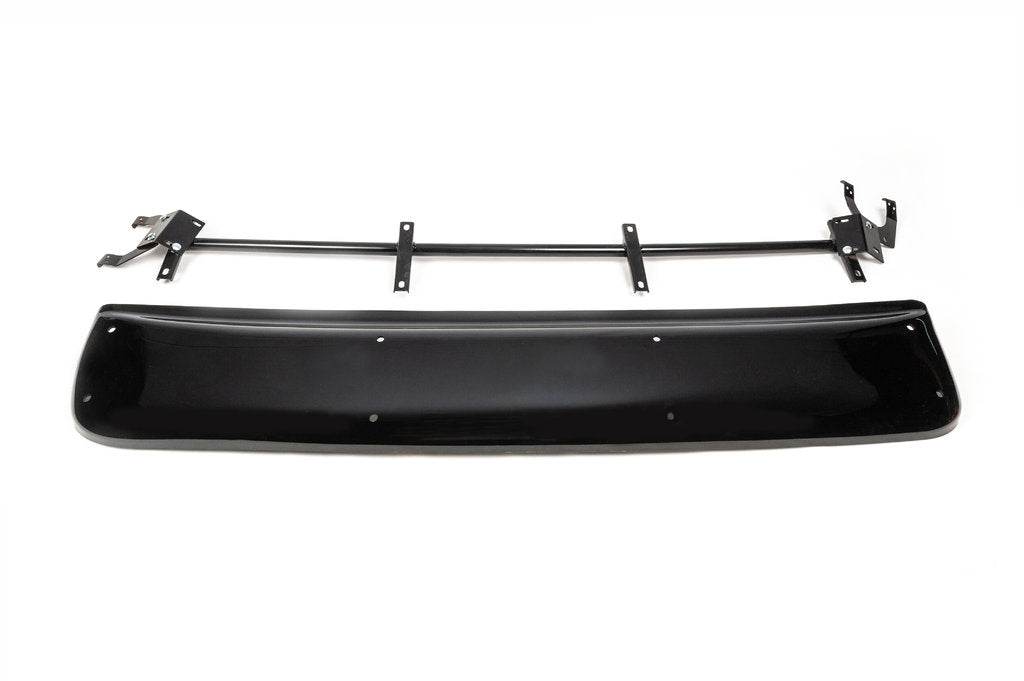 The visor on the windshield (gloss black, 5mm) for Peugeot Partner Tepee 2008-2018 - Reelken Auto