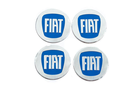 Stickers for caps 60mm 1805C (4pcs) for Fiat - Reelken Auto