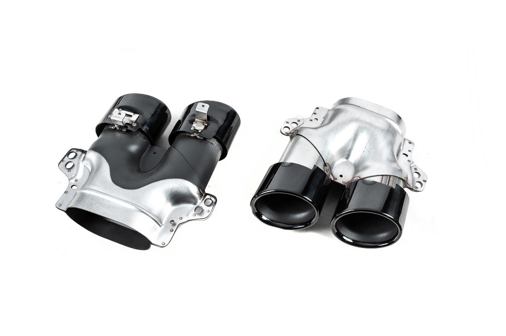 Rear diffuser with exhaust tips (Design C43) for Mercedes C-сlass W205 2014-2021 - image 7