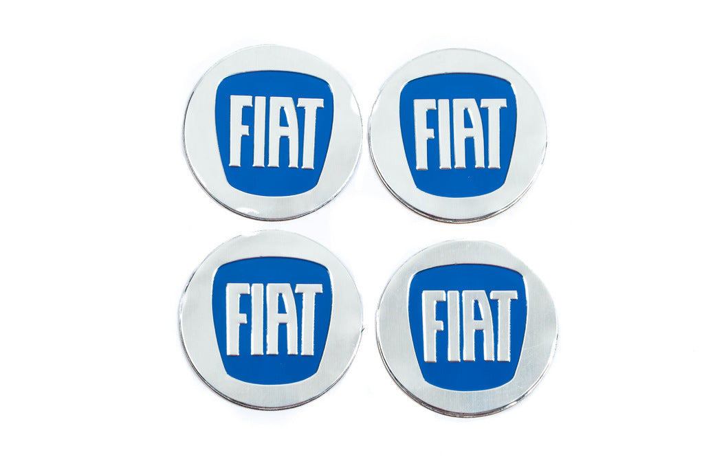 Stickers for wheel center caps 60mm 1805C (4pcs) for Fiat - image 1