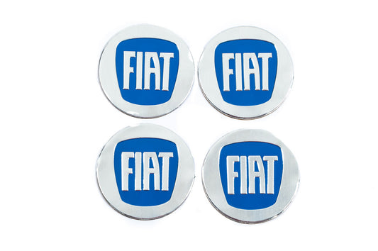 Stickers for wheel center caps 60mm 1805C (4pcs) for Fiat - image 1