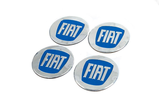 Stickers for caps 60mm 1805C (4pcs) for Fiat - Reelken Auto