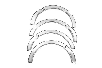 The pads on the arches (4 pieces, stainless steel) for Renault Lodgy 2013-2022 - Reelken Auto