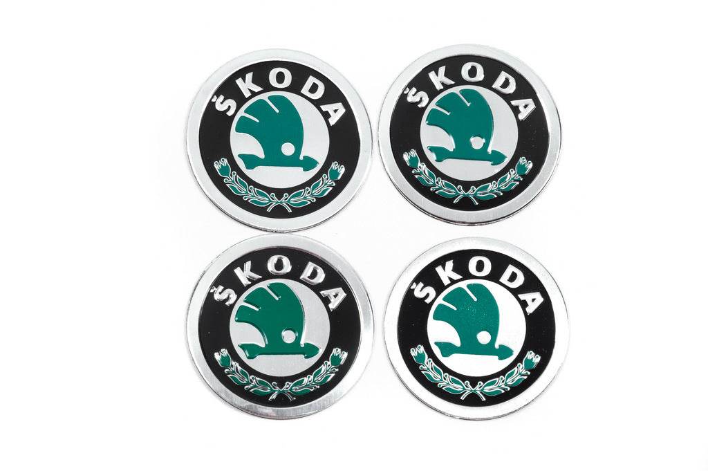 Stickers for discs 60 mm 8932 (4 pcs.) for Skoda - Reelken Auto