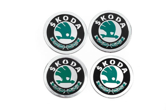 Stickers for discs 60 mm 8932 (4 pcs.) for Skoda - Reelken Auto