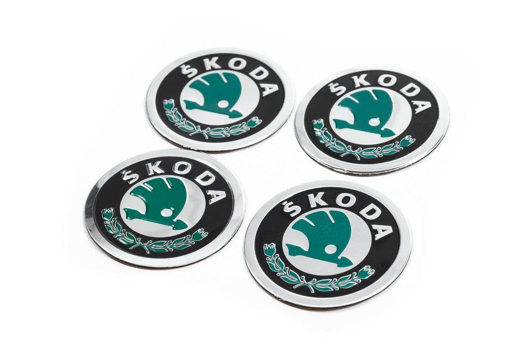 Stickers for discs 60 mm 8932 (4 pcs.) for Skoda - Reelken Auto