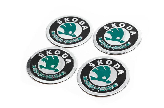 Stickers for discs 60 mm 8932 (4 pcs.) for Skoda - Reelken Auto