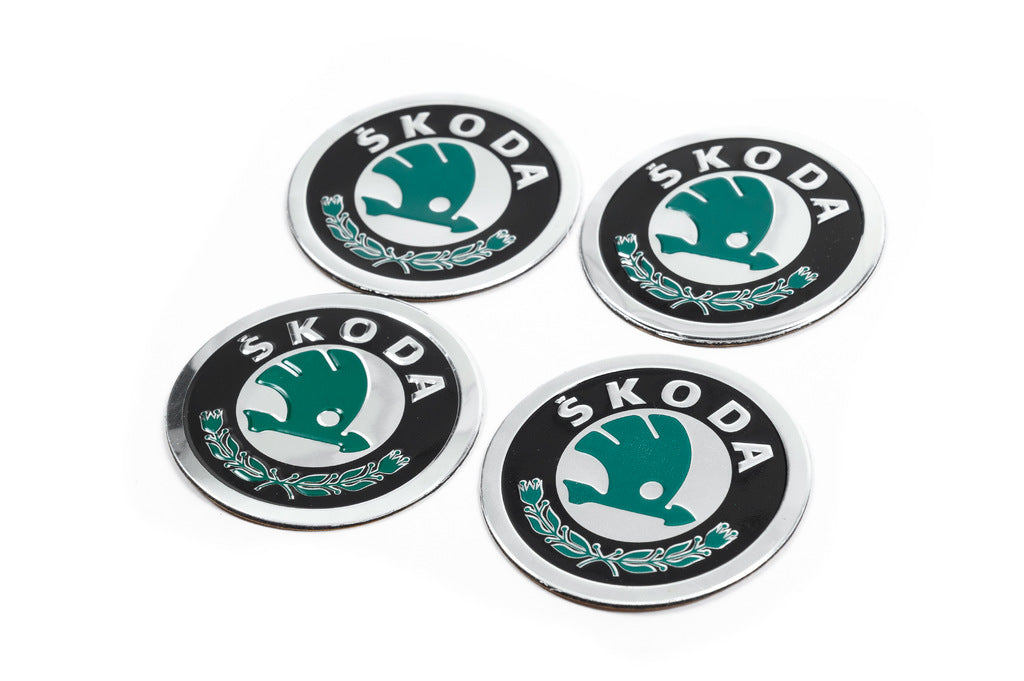 Wheel Stickers 60mm 8932 (Set of 4) for Skoda - image 2