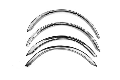 Fender flares (4 pcs, stainless steel) for BMW 3 Series E-46 1998-2006 - image 9