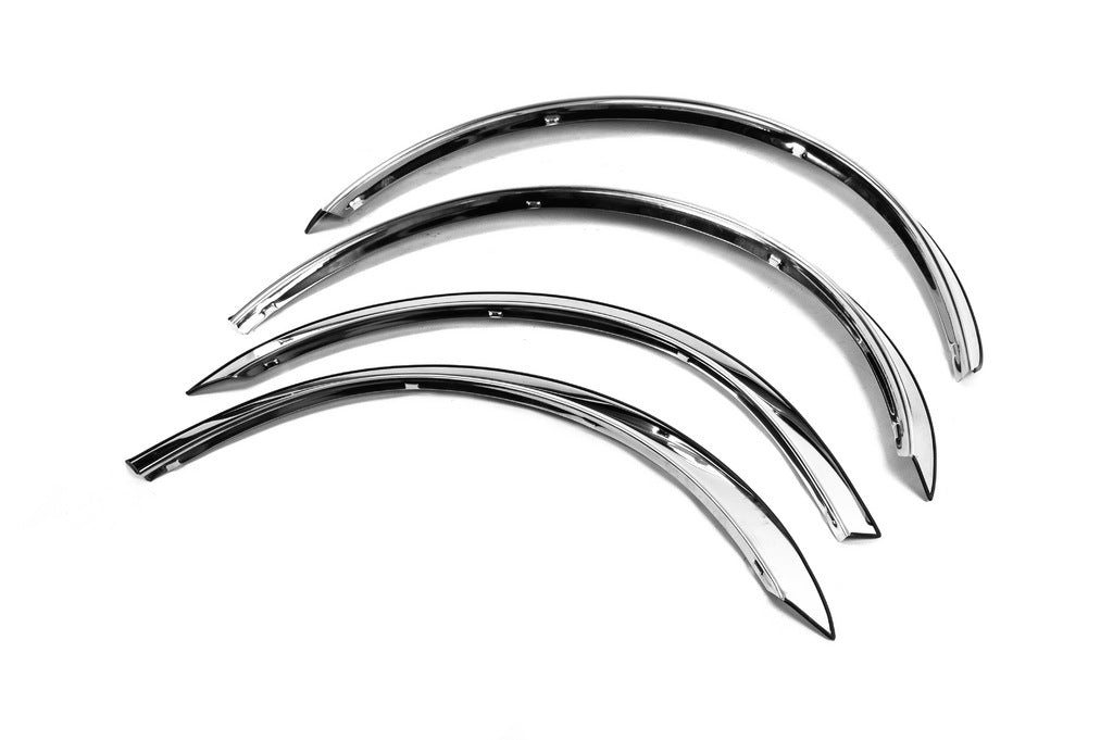 Fender flares (4 pcs, stainless steel) for BMW 3 Series E-46 1998-2006 - image 10