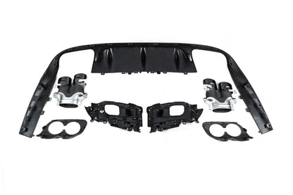 Rear Diffuser Black with Black Tips (AMG53 Design) for Mercedes E-class coupe C238 2016-2024 - image 7