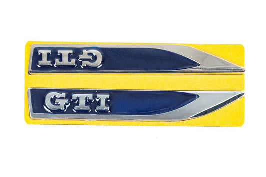 Side covers GTI-blue-chrome (145mm by 22m) - Reelken Auto