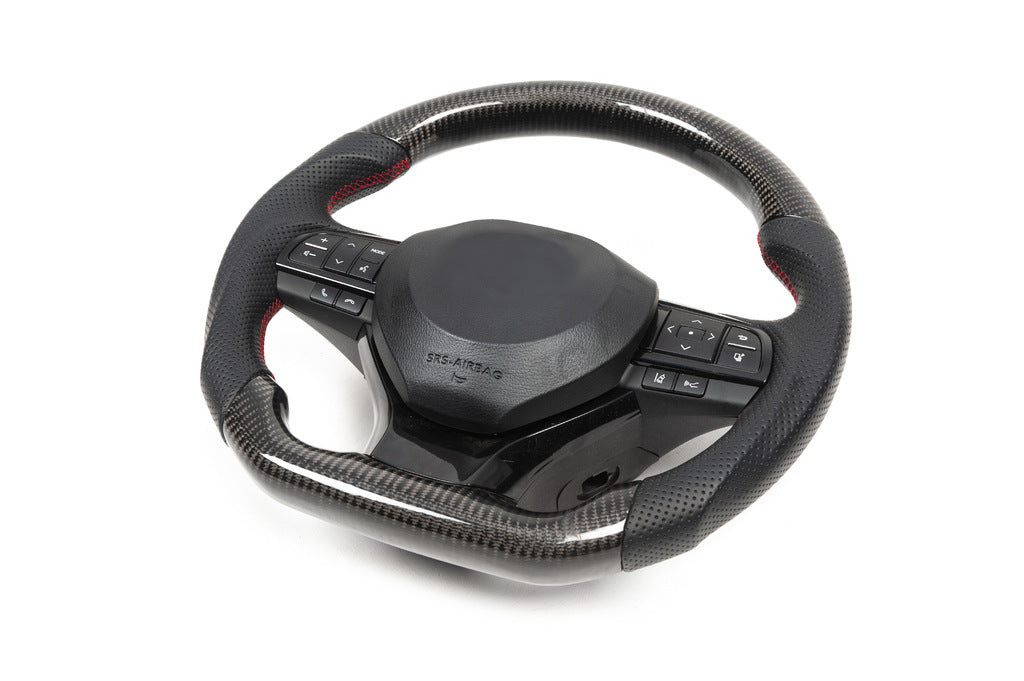 Complete anatomical steering wheel (carbon) for Lexus GX460 2009-2023 - image 8