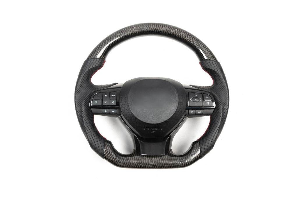 Anatomic steering wheel assembly (carbon) for Lexus LX570/450d - Reelken Auto