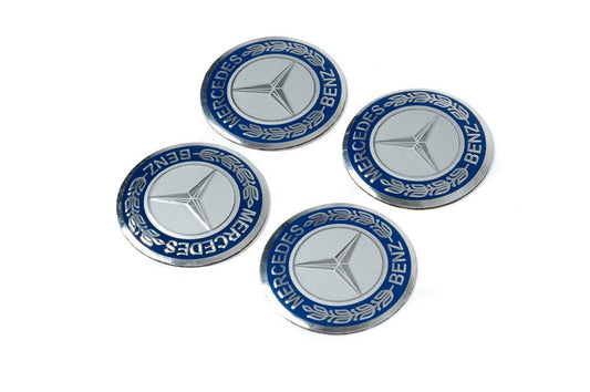 Stickers for wheels 56 mm J1017 (4 pcs.) for Mercedes - Reelken Auto